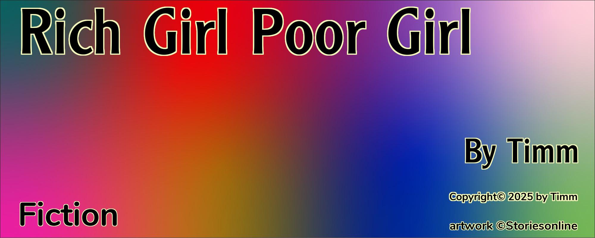 Rich Girl Poor Girl - Cover