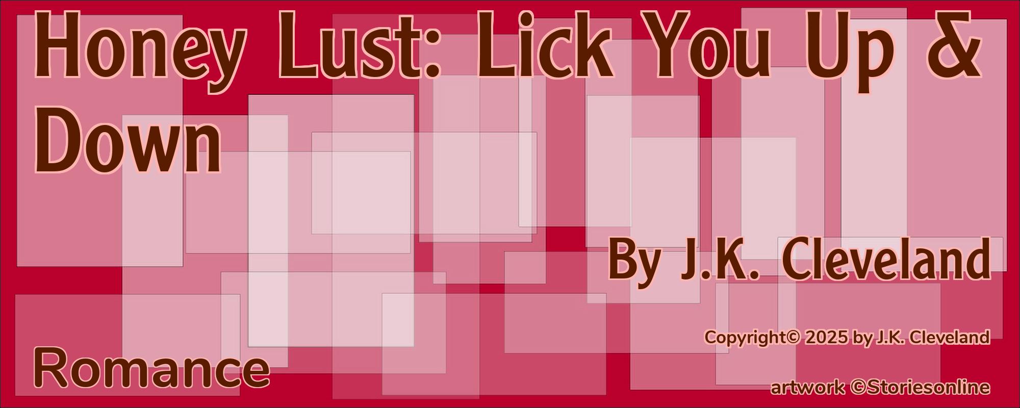 Honey Lust: Lick You Up & Down - Cover