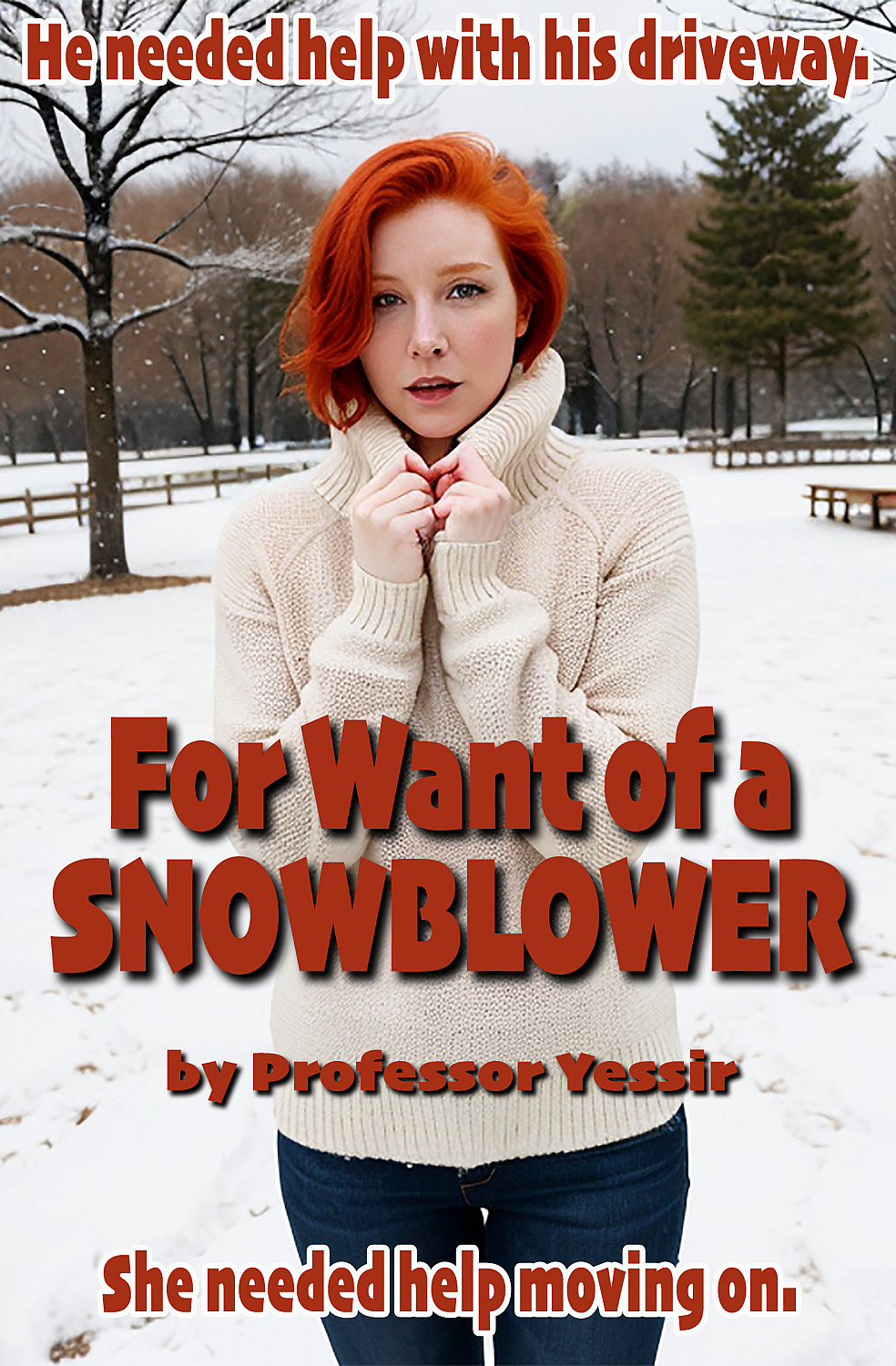 For Want of a Snowblower - Cover