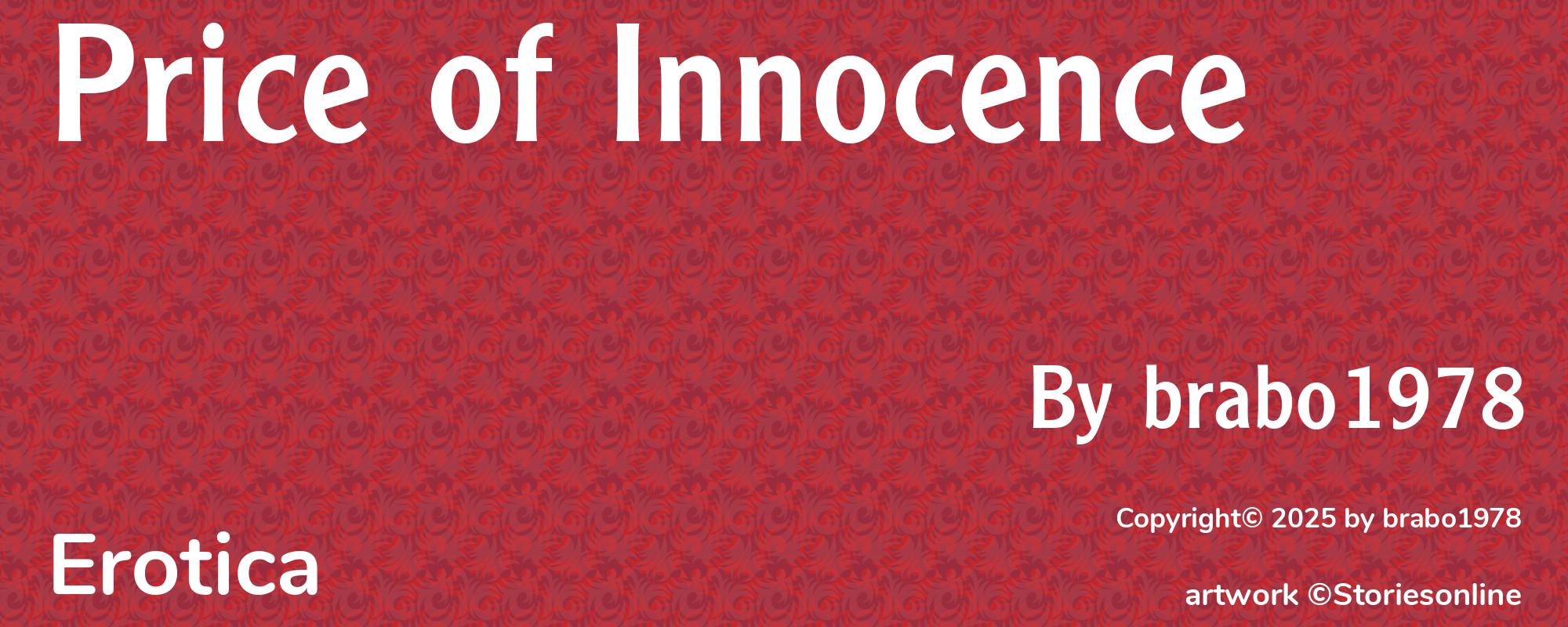 Price of Innocence - Cover