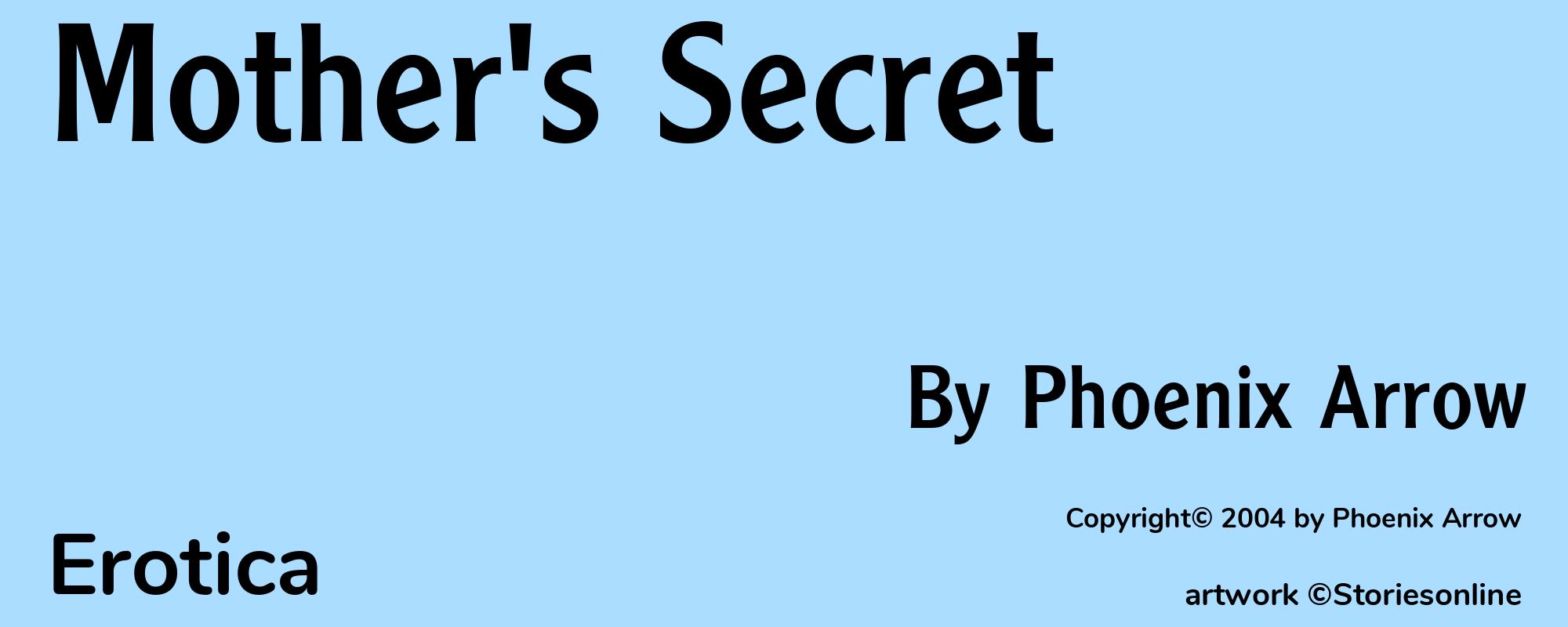 Mother's Secret - Cover