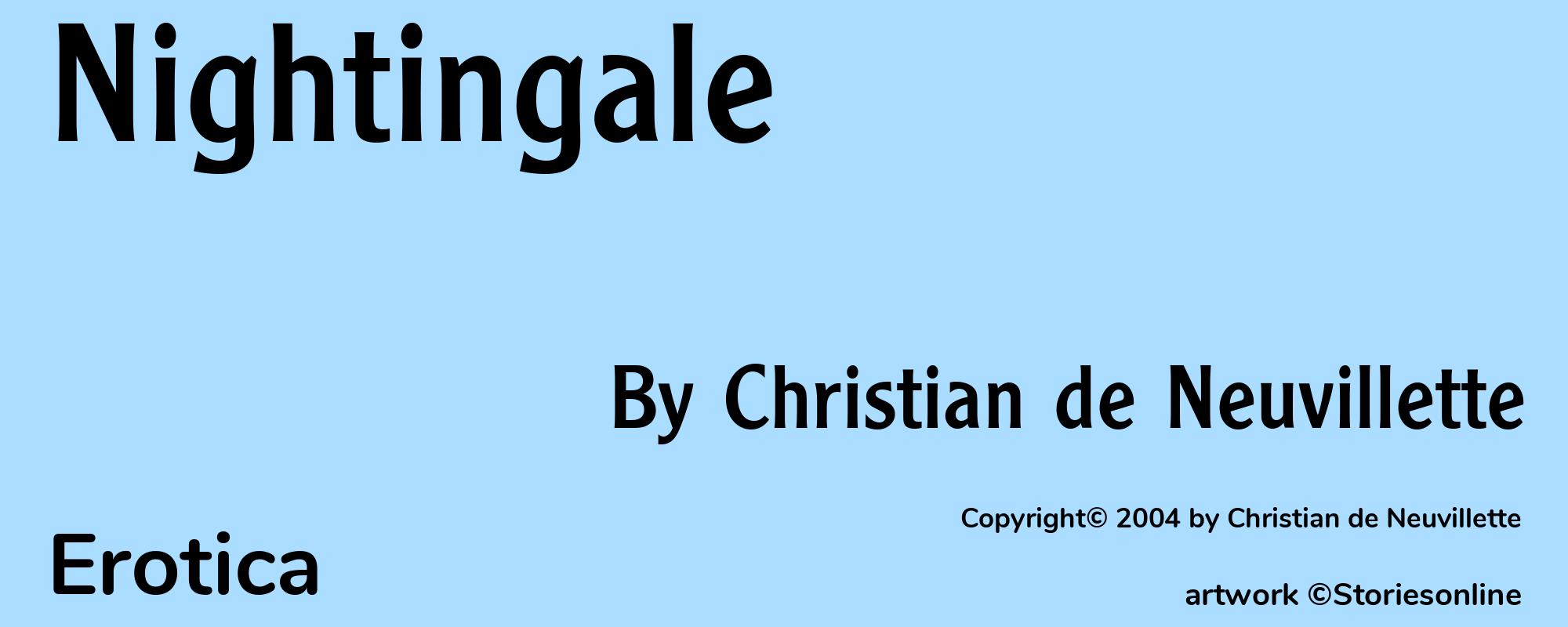 Nightingale - Cover