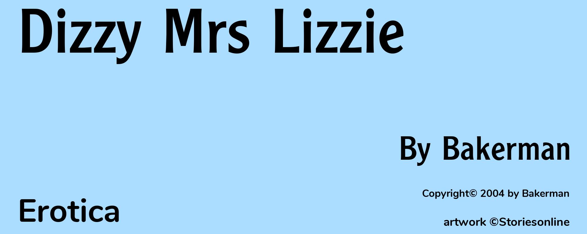 Dizzy Mrs Lizzie - Cover