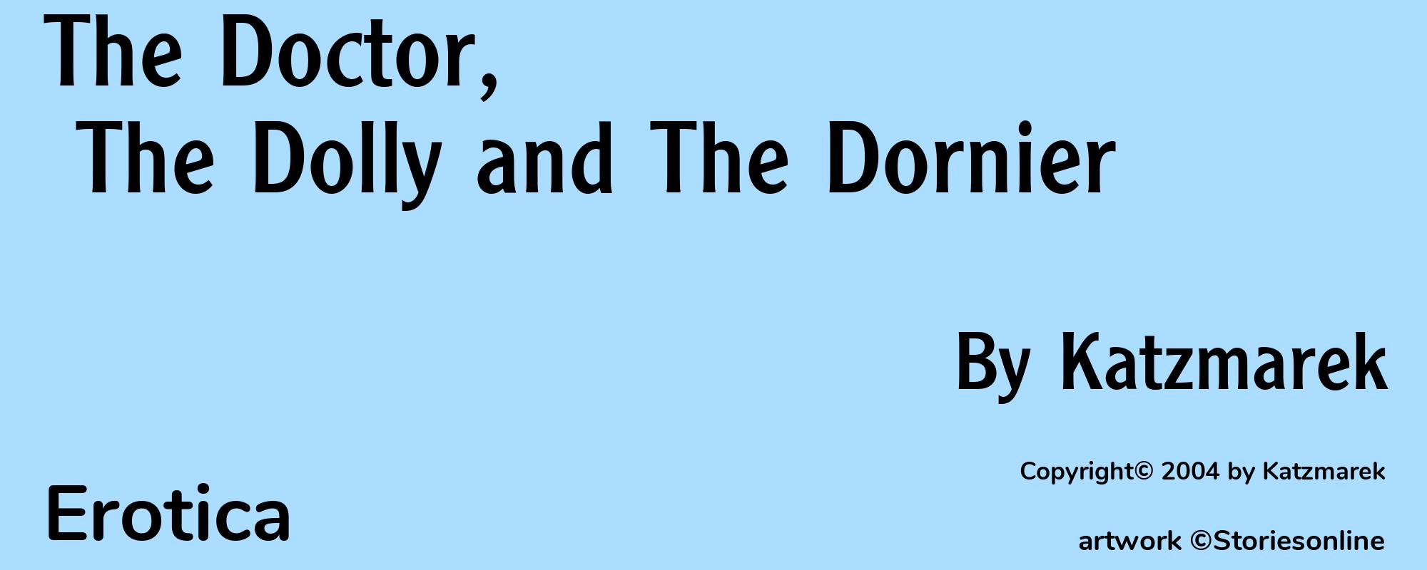 The Doctor, The Dolly and The Dornier - Cover