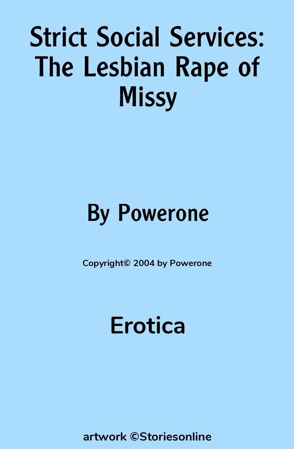 Strict Social Services: The Lesbian Rape of Missy - Erotica Sex Story