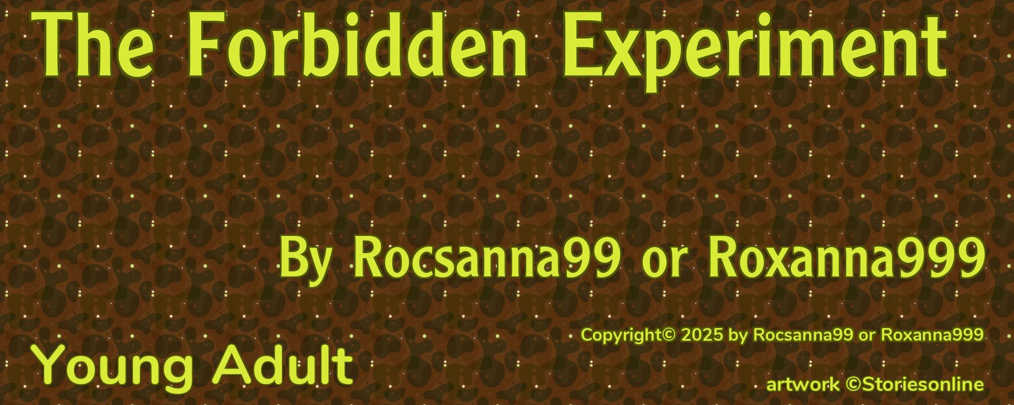 The Forbidden Experiment - Cover