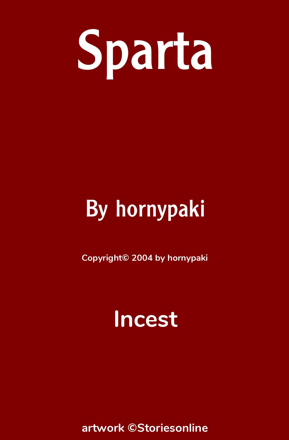 Incest Sex Story: Sparta: Chapter 1 by hornypaki