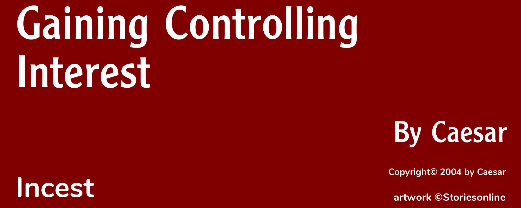 Gaining Controlling Interest - Cover