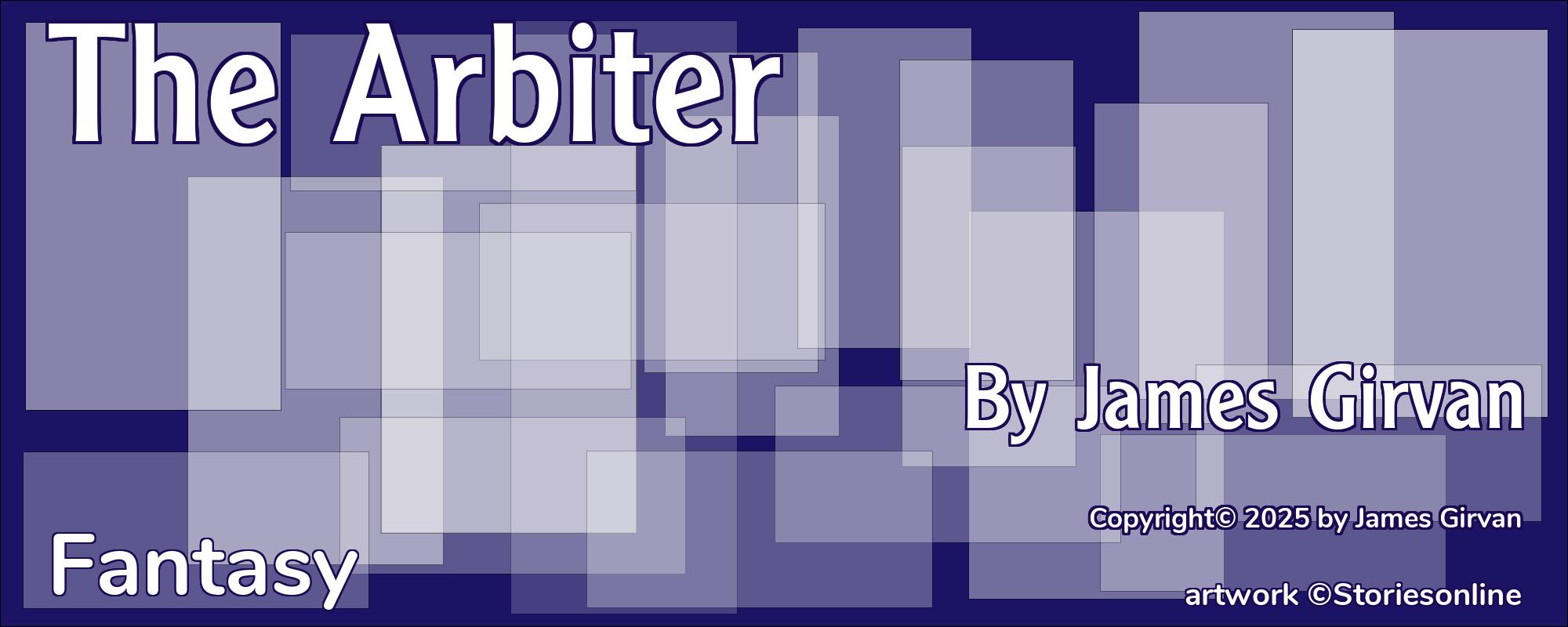 The Arbiter - Cover