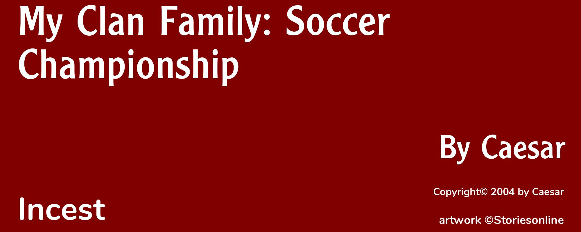 My Clan Family: Soccer Championship - Cover