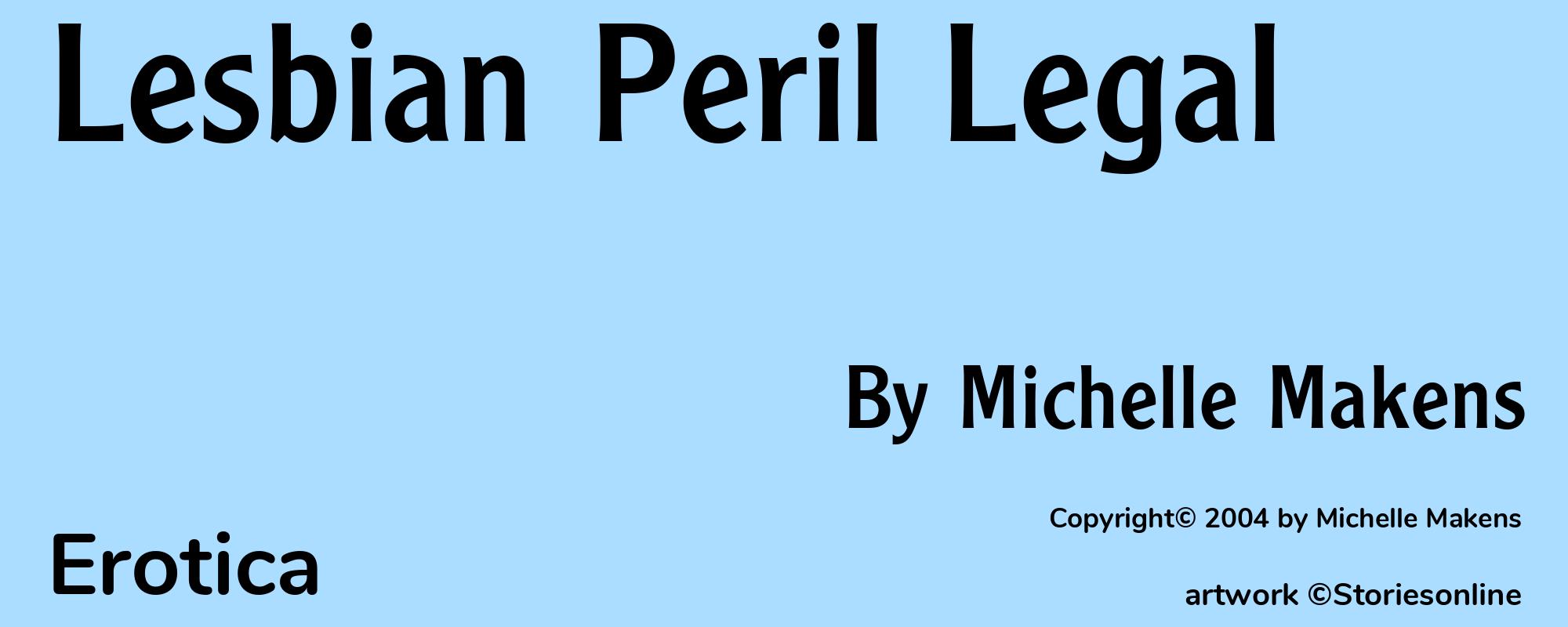 Lesbian Peril Legal - Cover