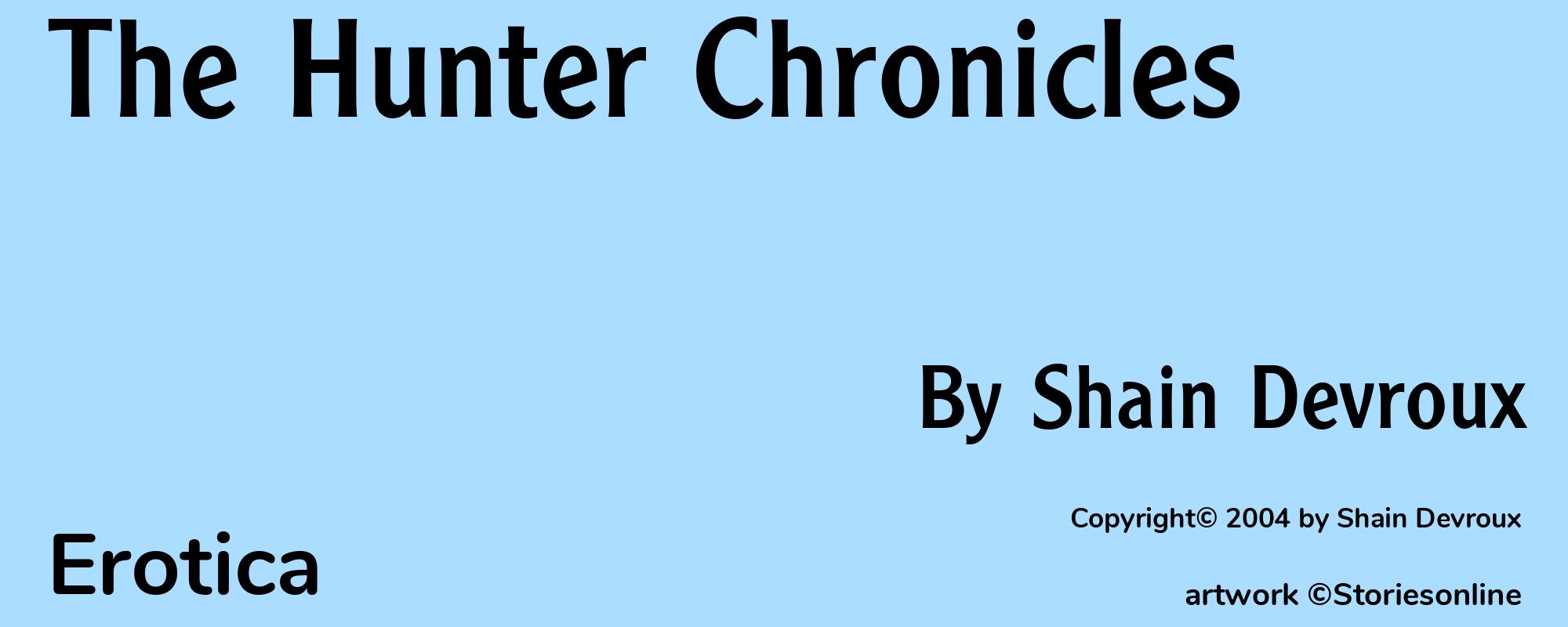 The Hunter Chronicles - Cover