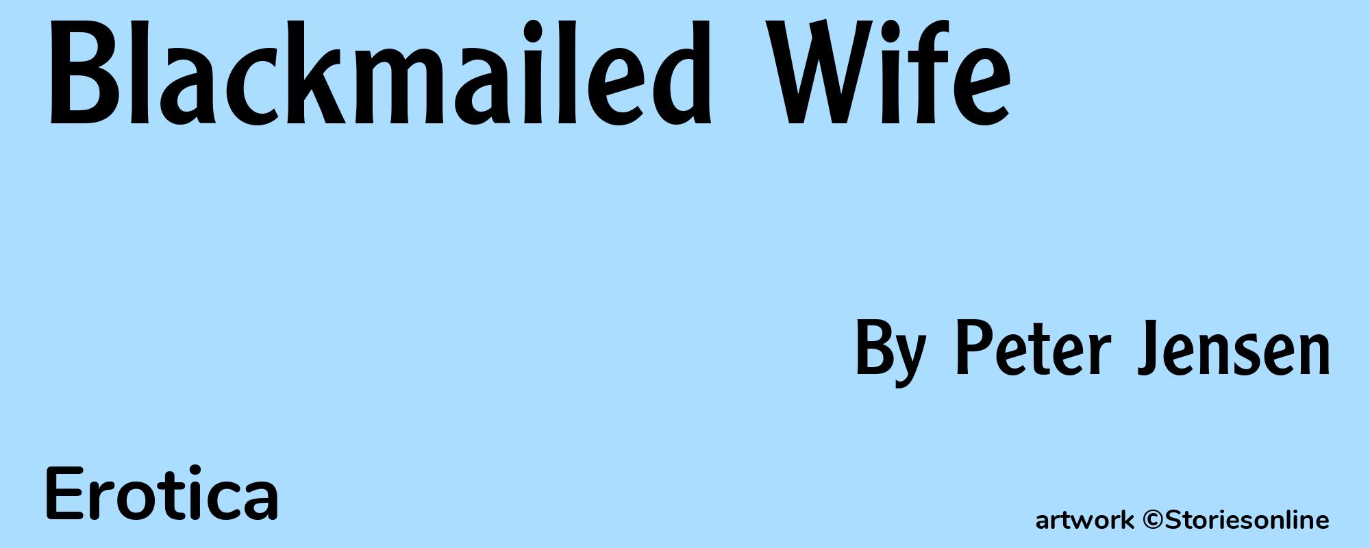 Blackmailed Wife - Cover