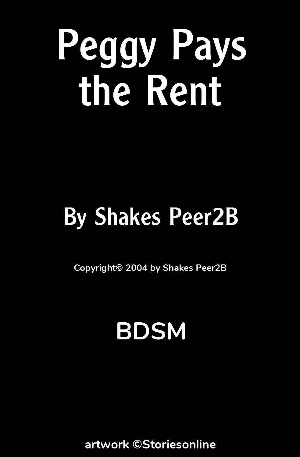 Peggy Pays the Rent - BDSM Sex Story