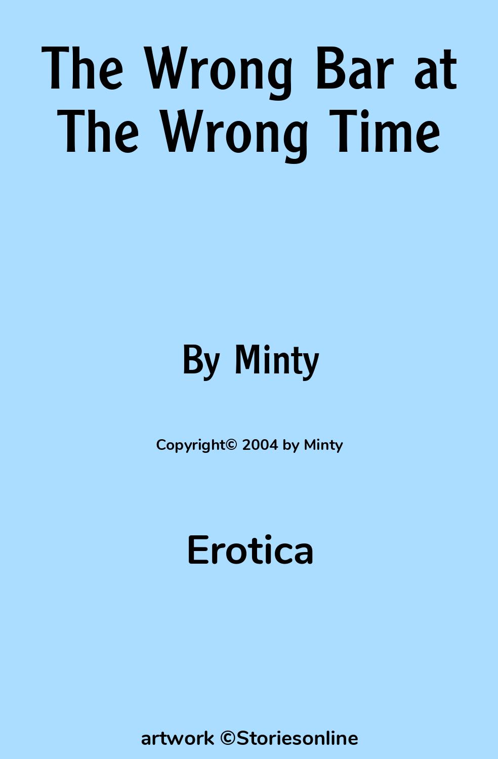 The Wrong Bar at The Wrong Time - Erotica Sex Story