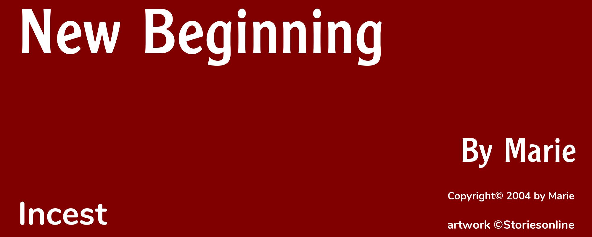 New Beginning - Cover