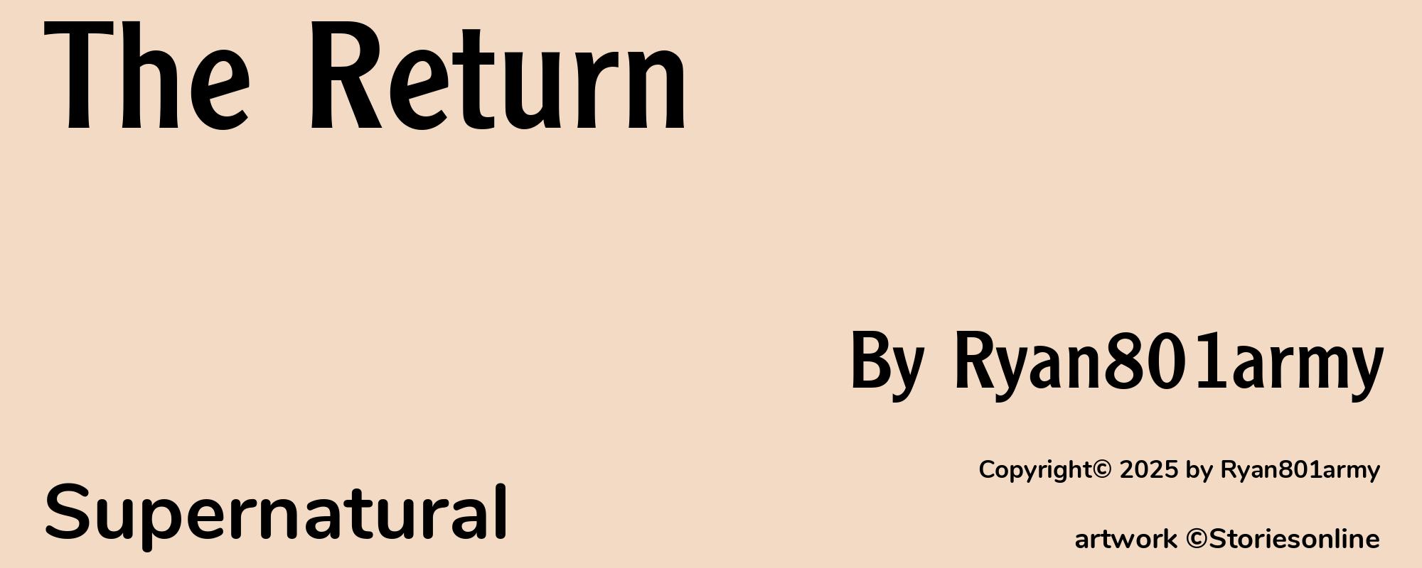 7. The Return - Cover