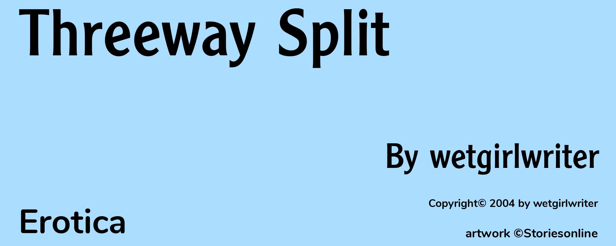 Threeway Split - Cover