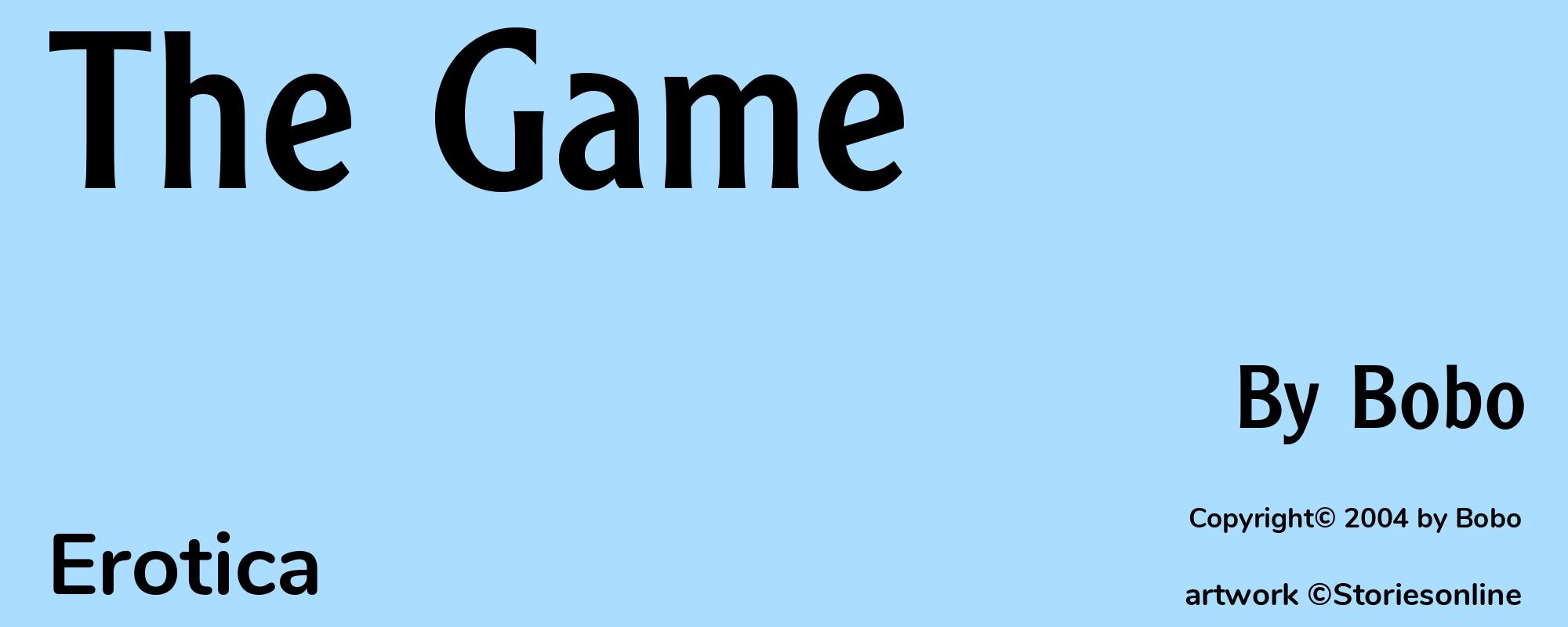 The Game - Cover