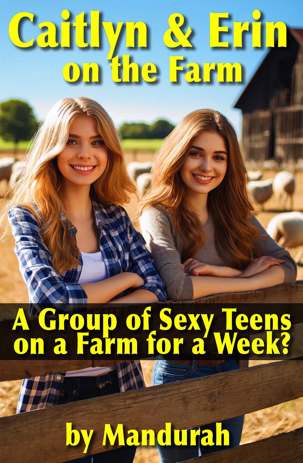 Caitlyn & Erin on the Farm - Cover