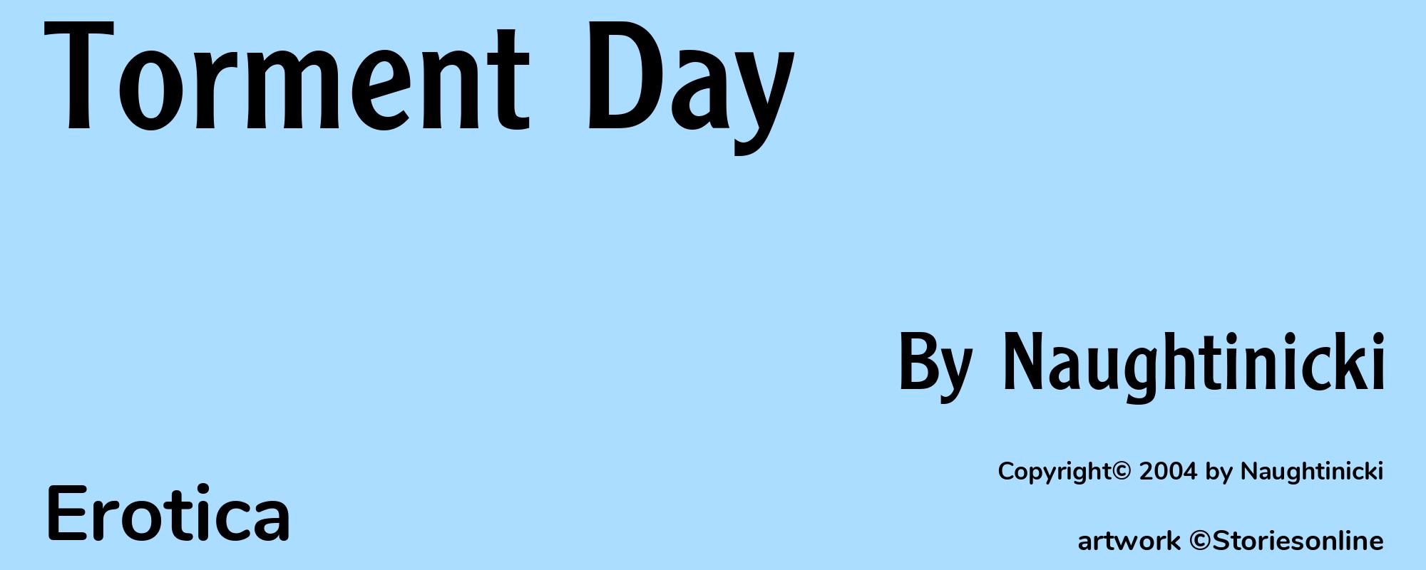 Torment Day - Cover