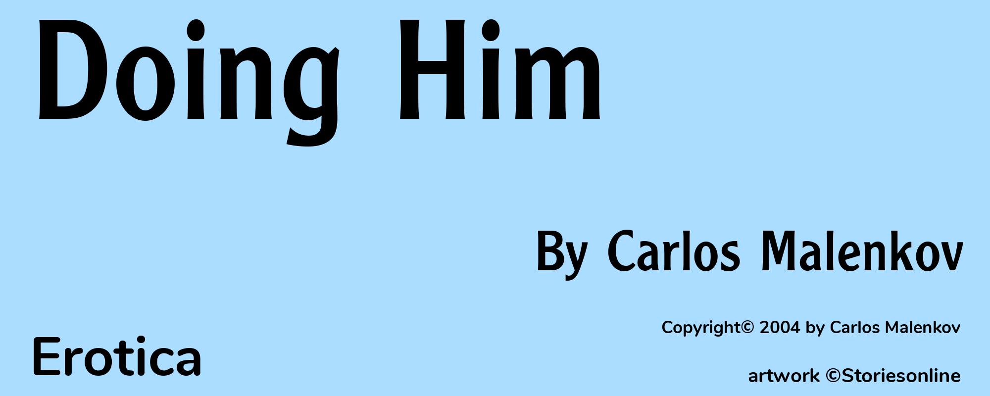 Doing Him - Cover