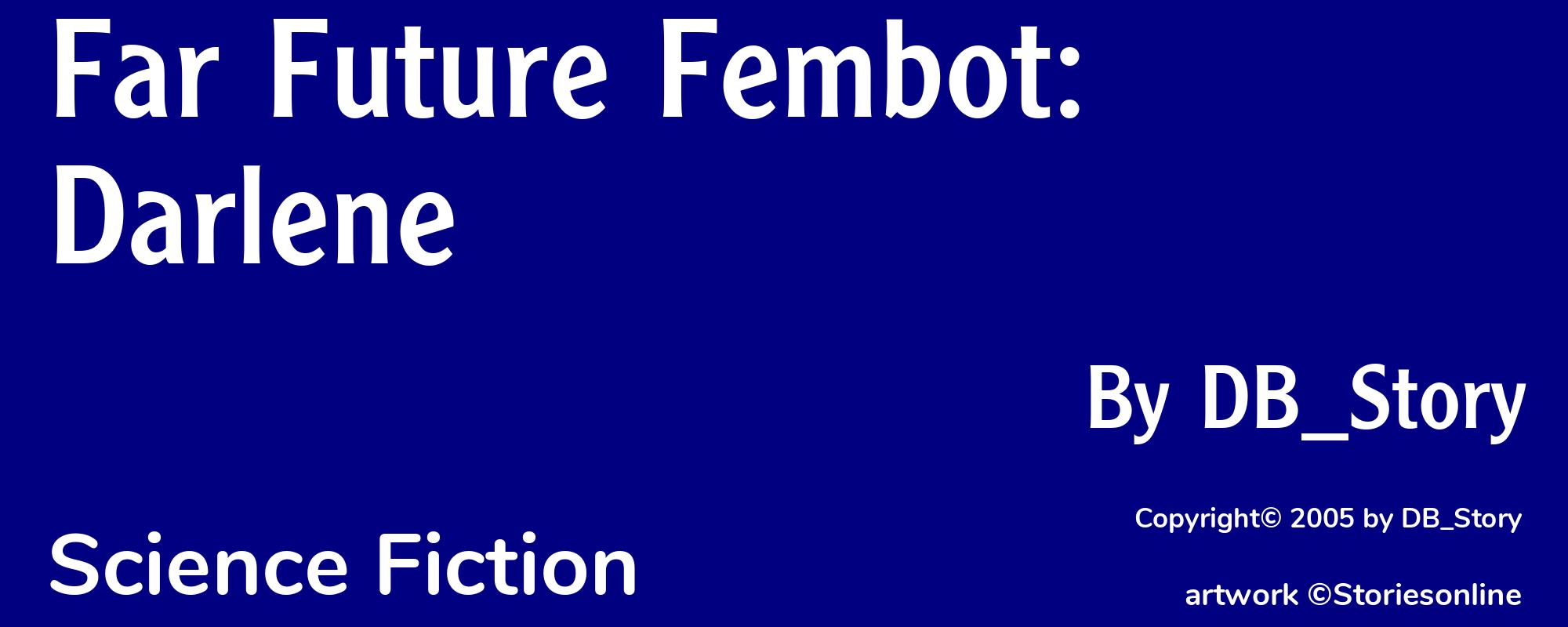 Far Future Fembot: Darlene - Cover
