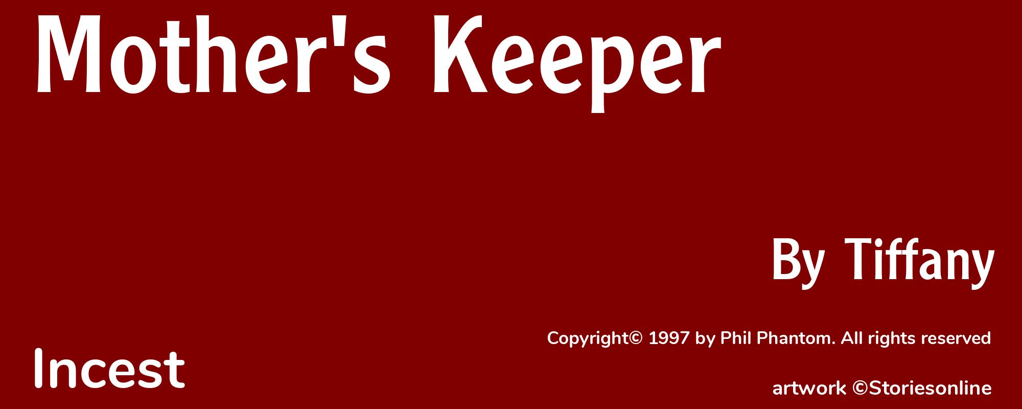 Mother's Keeper - Cover