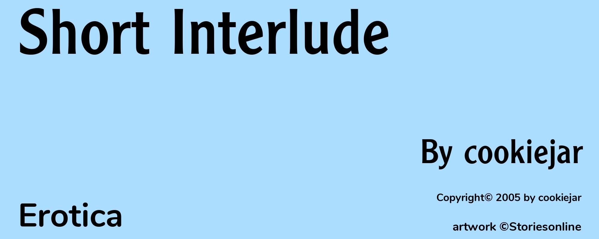 Short Interlude - Cover