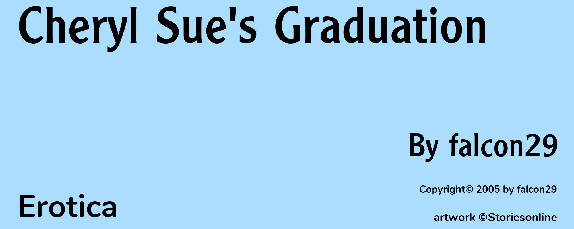 Cheryl Sue's Graduation - Cover