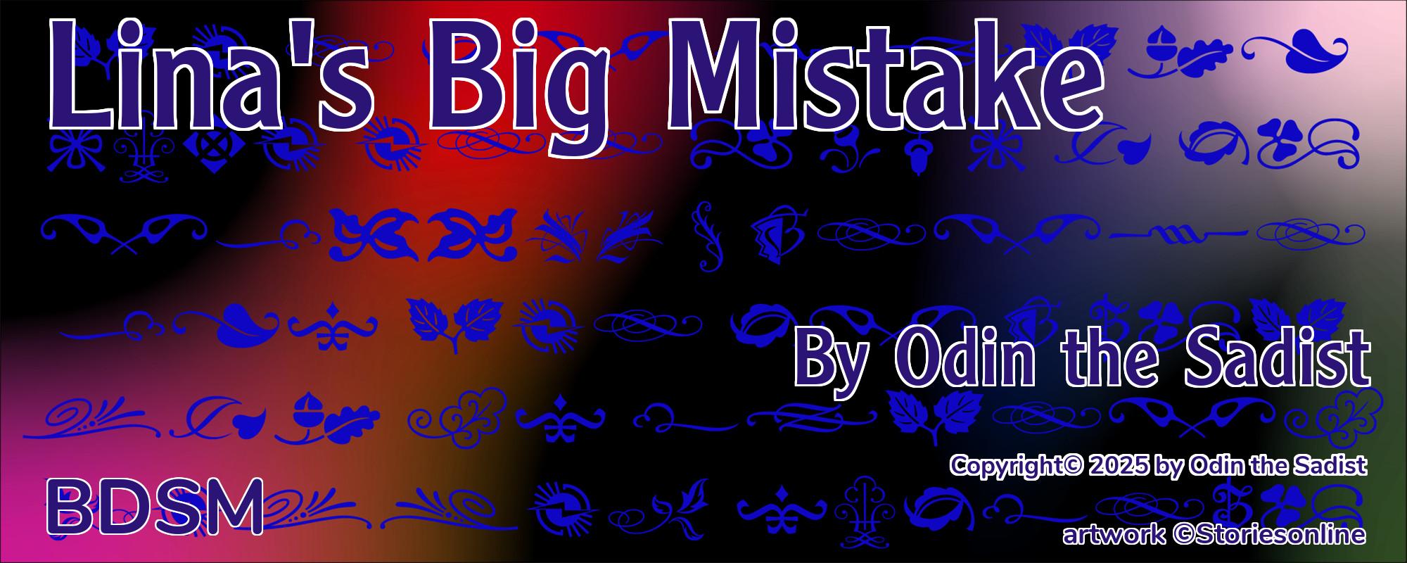 Lina's Big Mistake - Cover