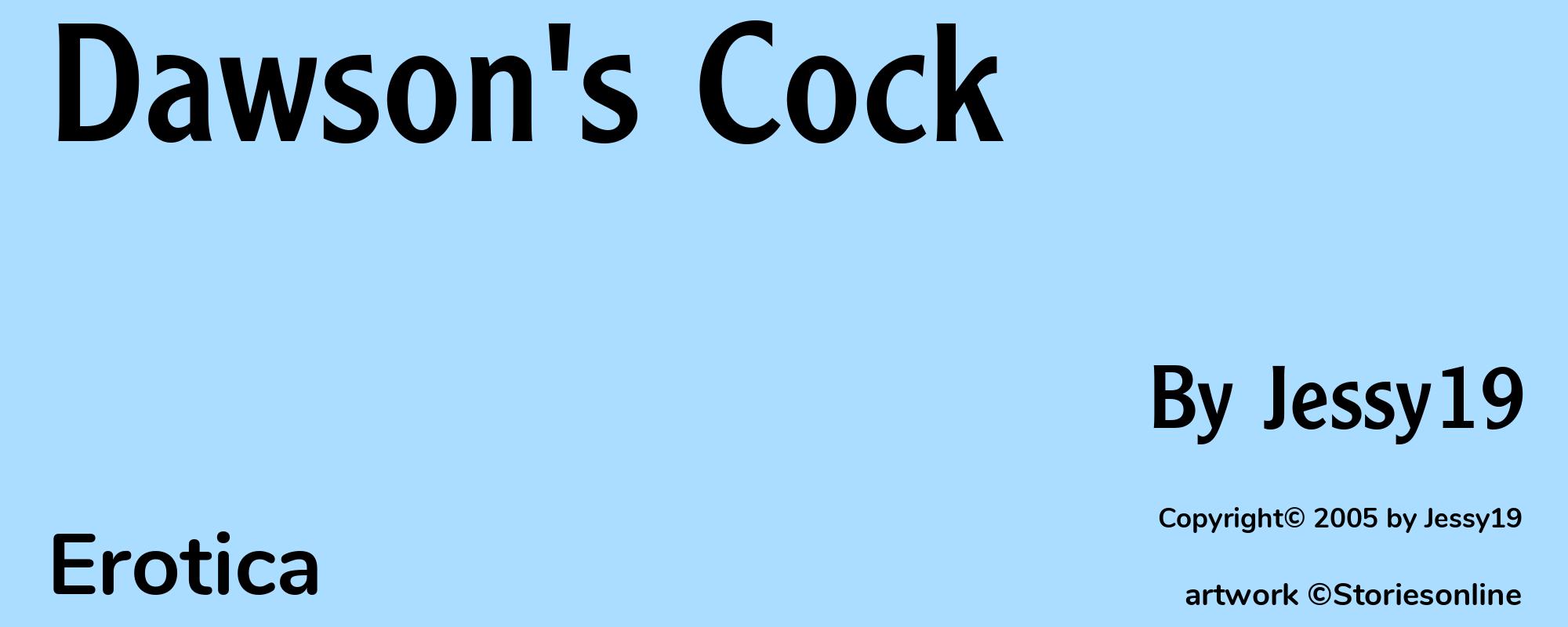 Dawson's Cock - Cover