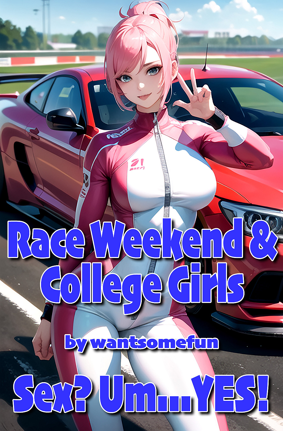 Race Weekend & College Girls - Cover