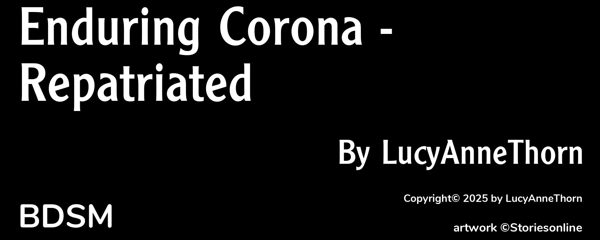 Enduring Corona - Repatriated - Cover