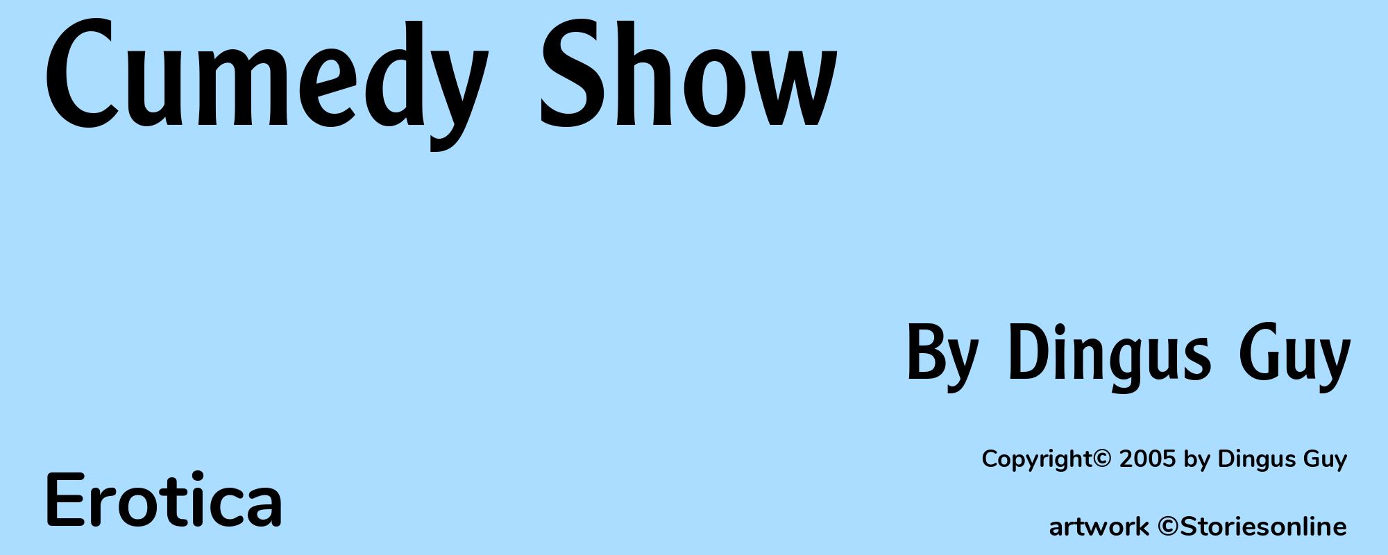 Cumedy Show - Cover