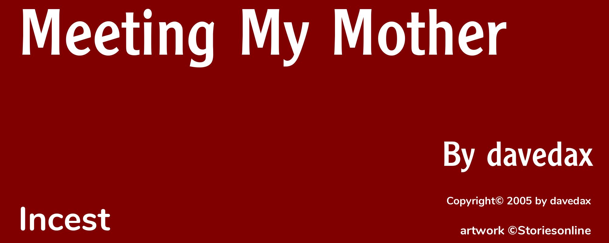 Meeting My Mother - Cover