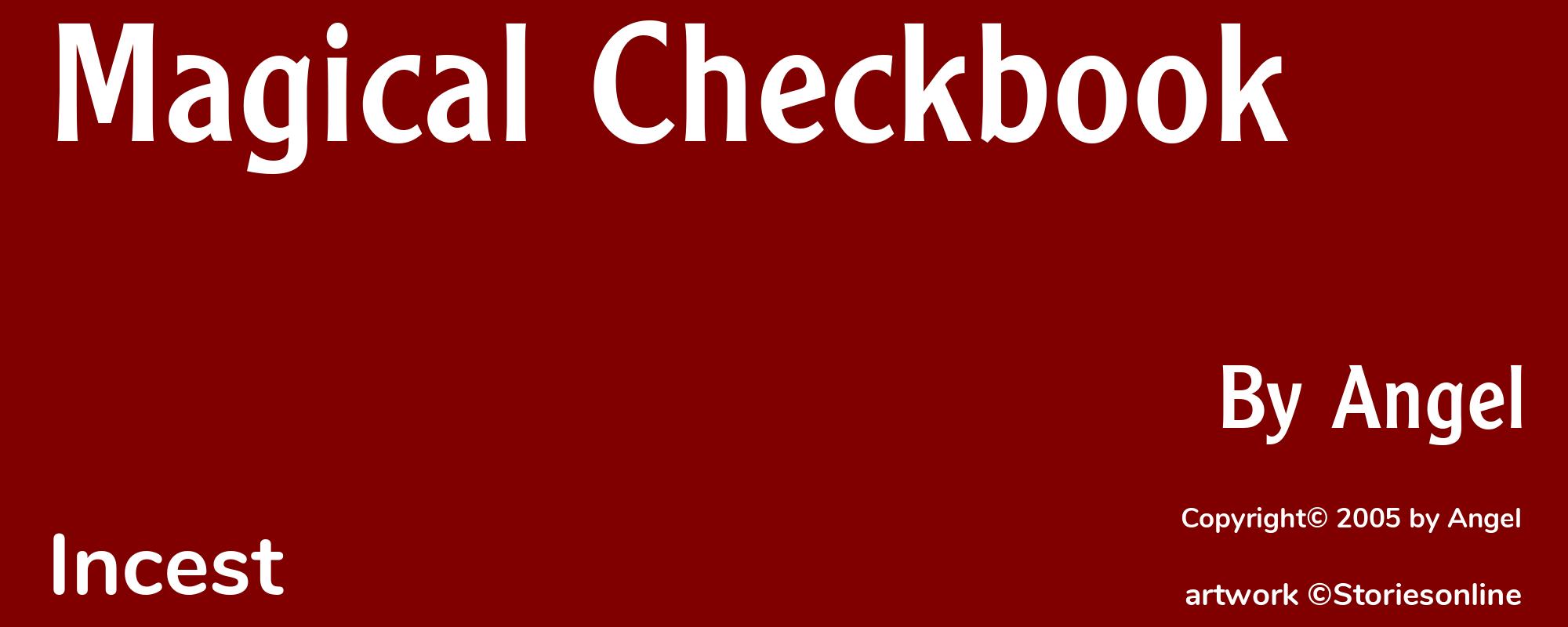 Magical Checkbook - Cover