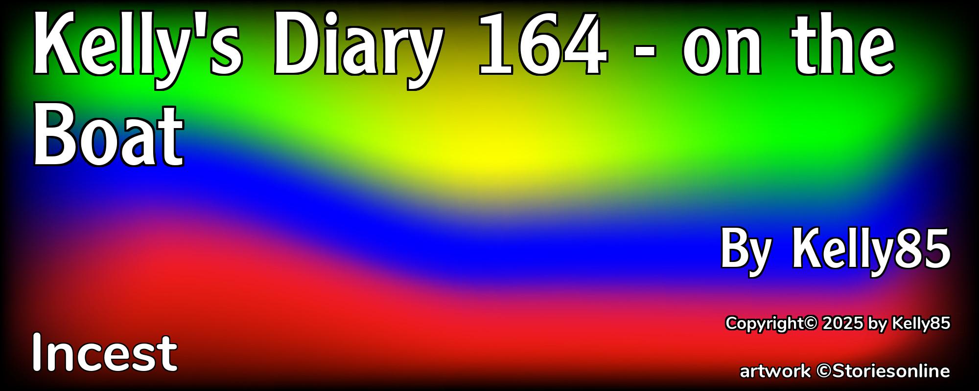 Kelly's Diary 164 - on the Boat - Cover