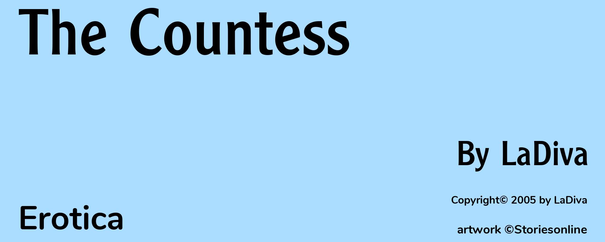 The Countess - Cover