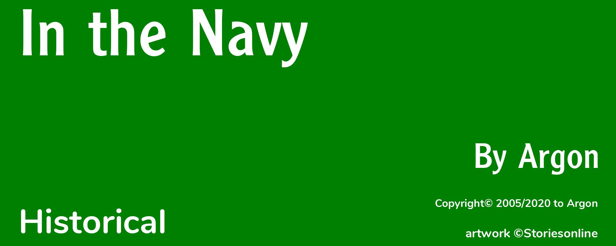 In the Navy - Cover