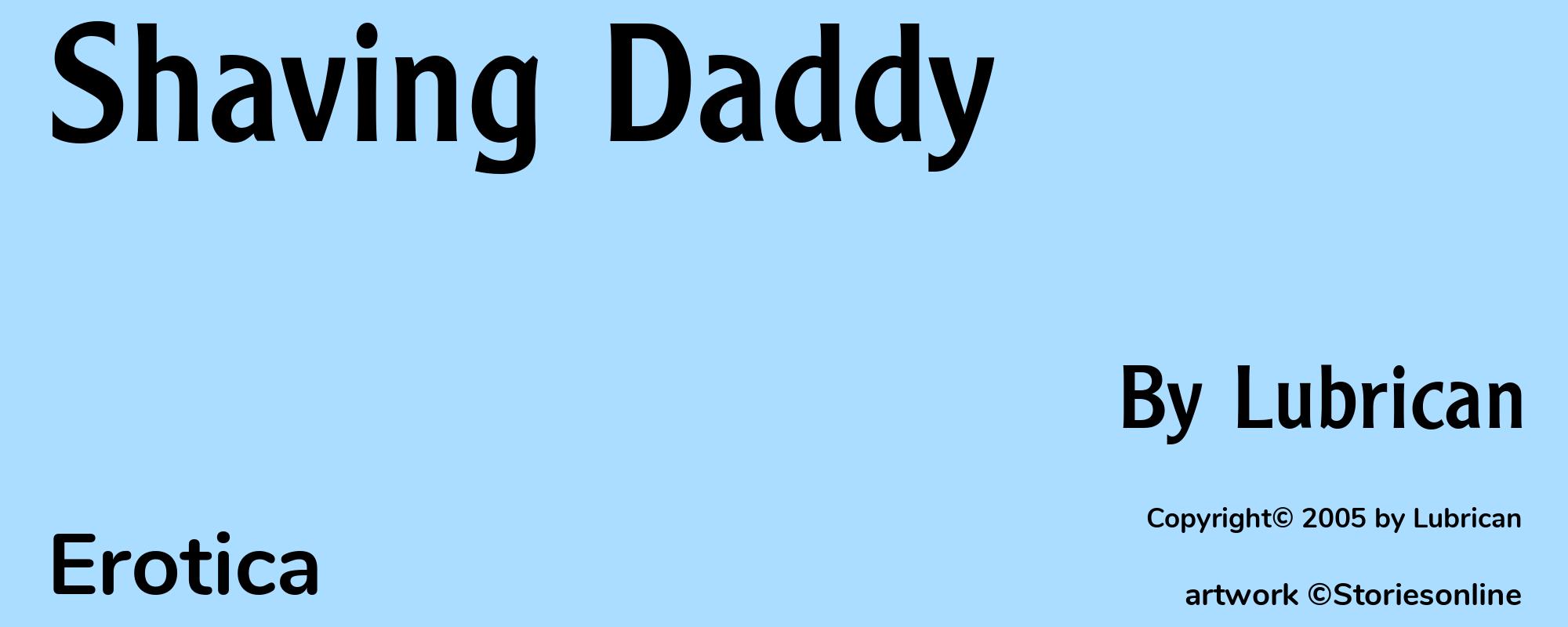 Shaving Daddy - Cover