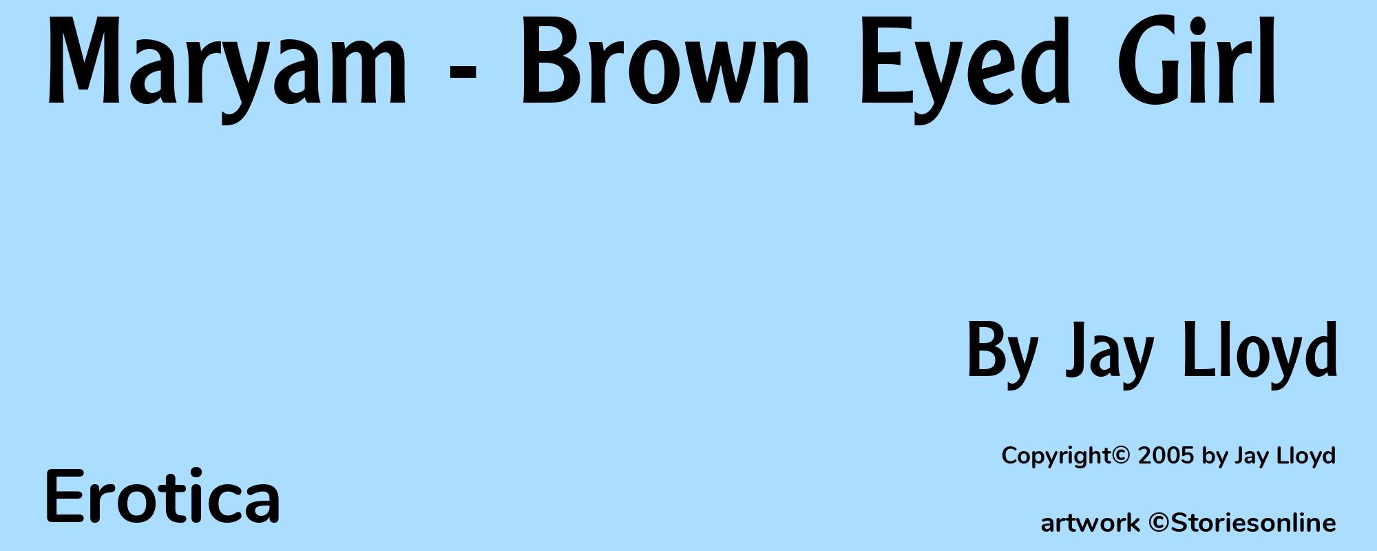 Maryam - Brown Eyed Girl - Cover