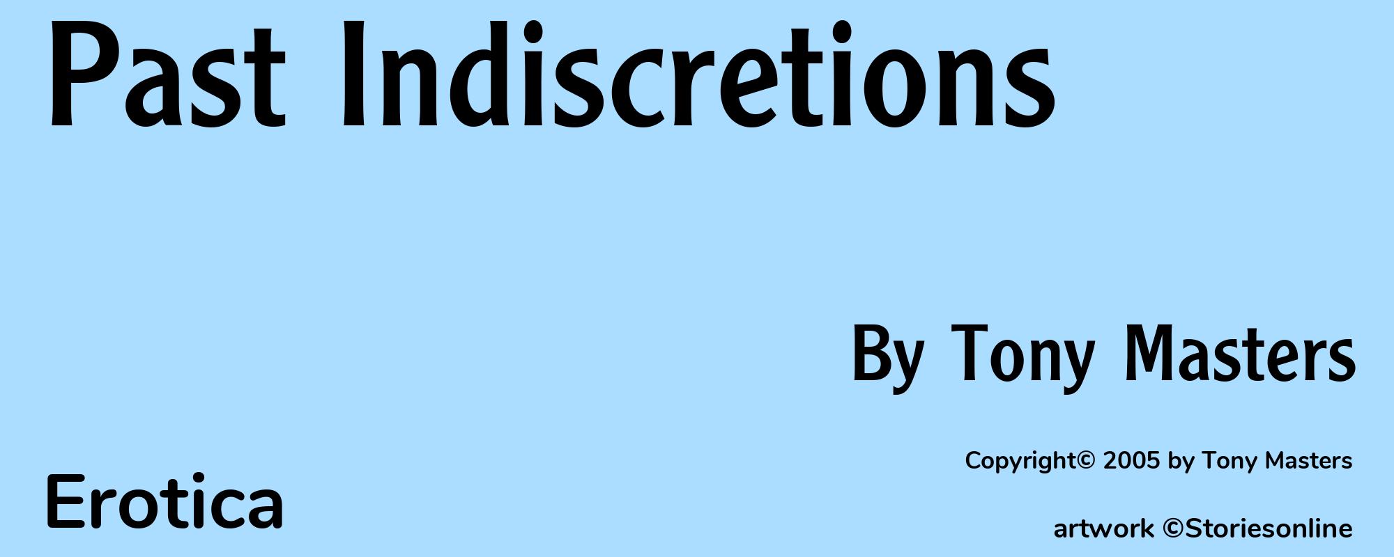 Past Indiscretions - Cover