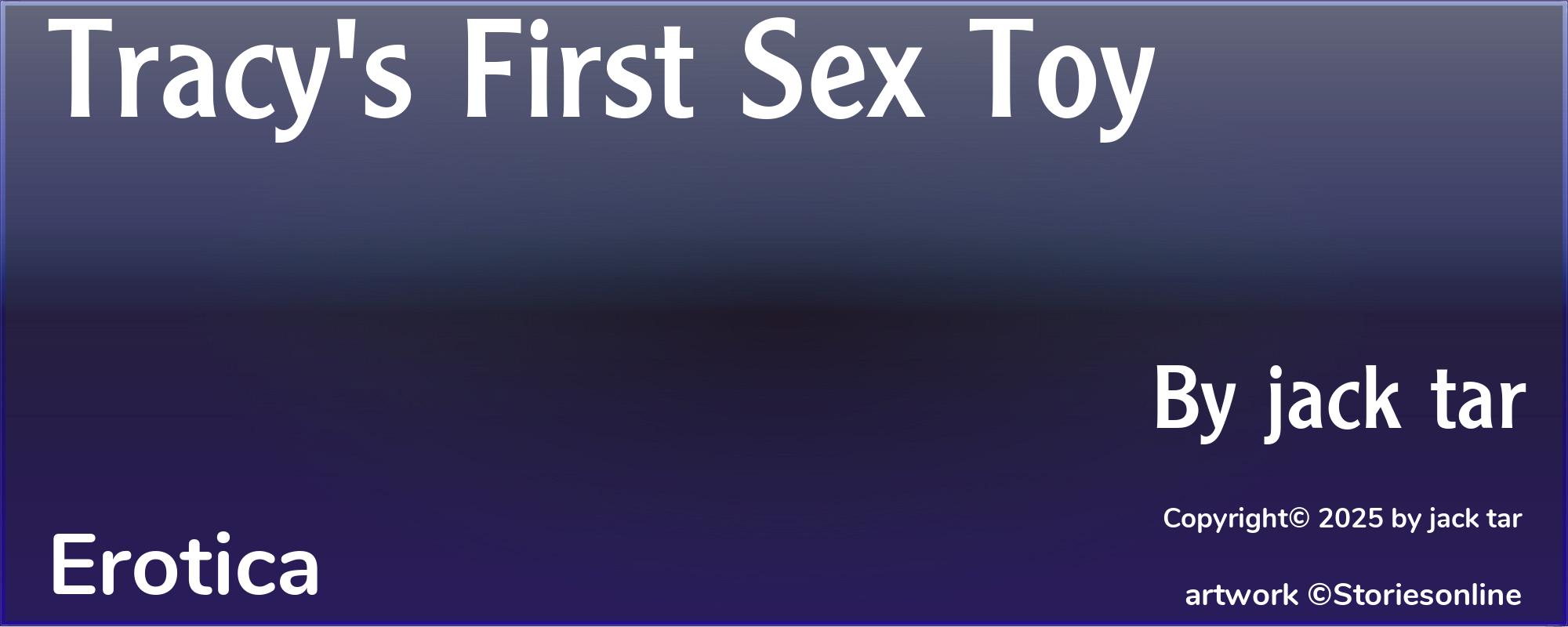 Tracy's First Sex Toy - Cover