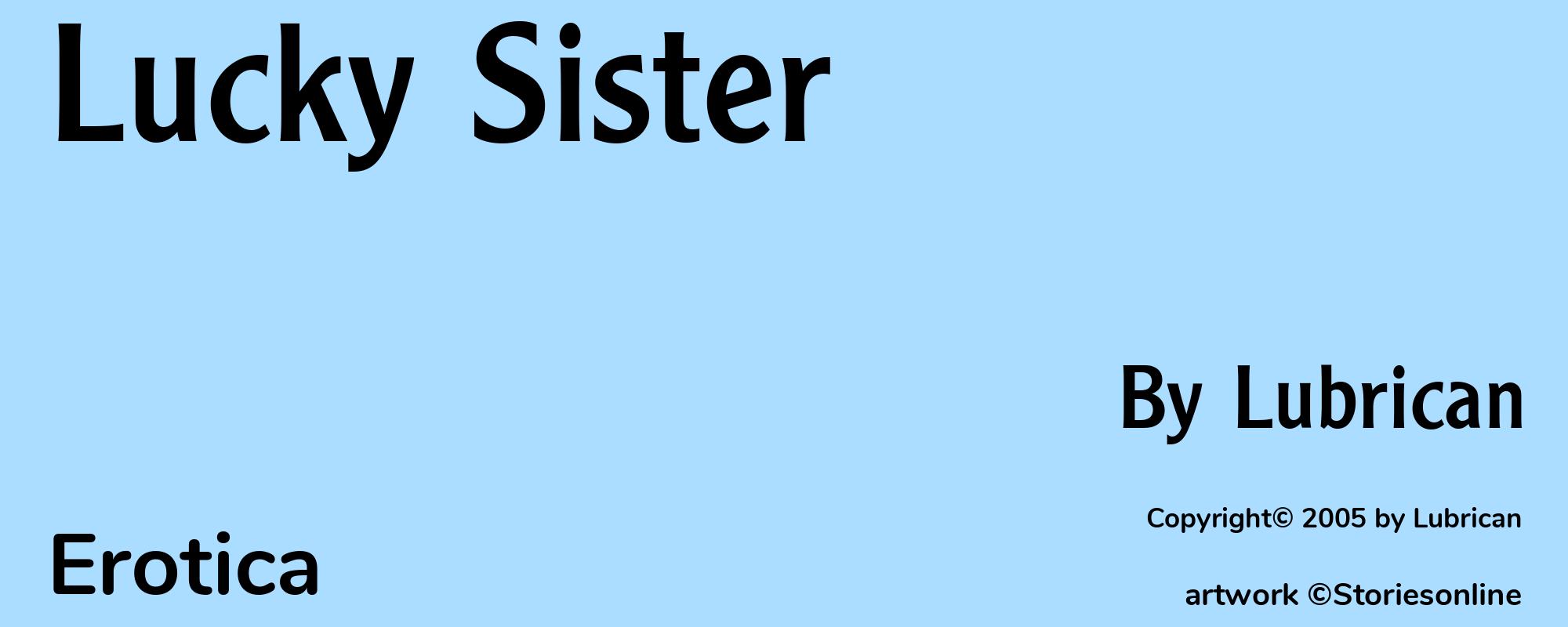 Lucky Sister - Cover