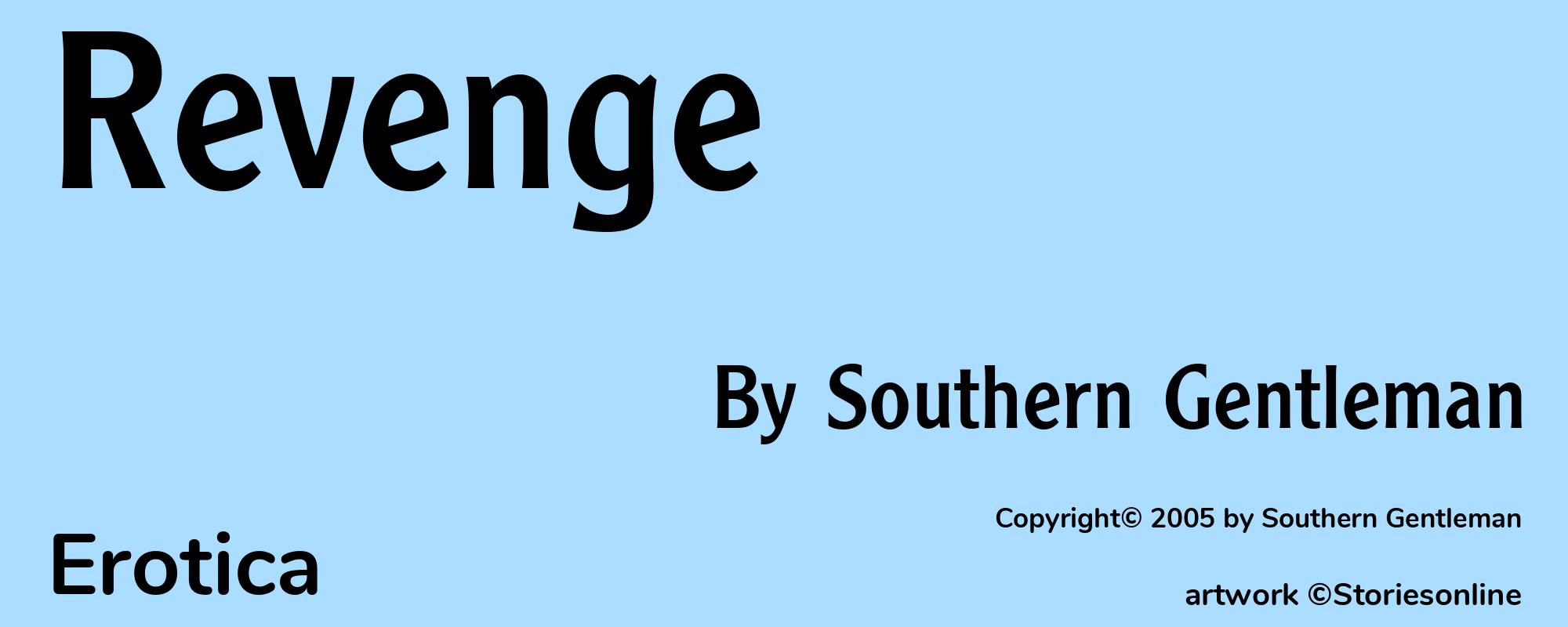Revenge - Cover