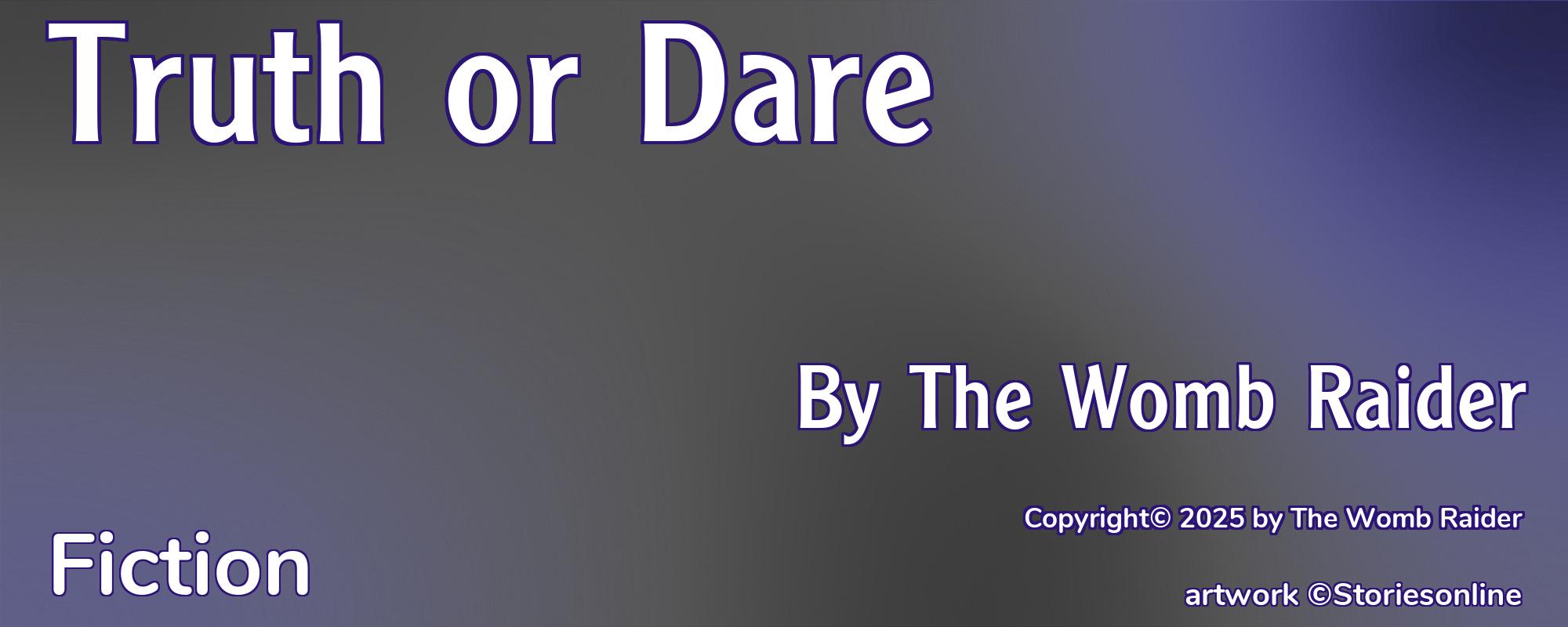 Truth or Dare - Cover