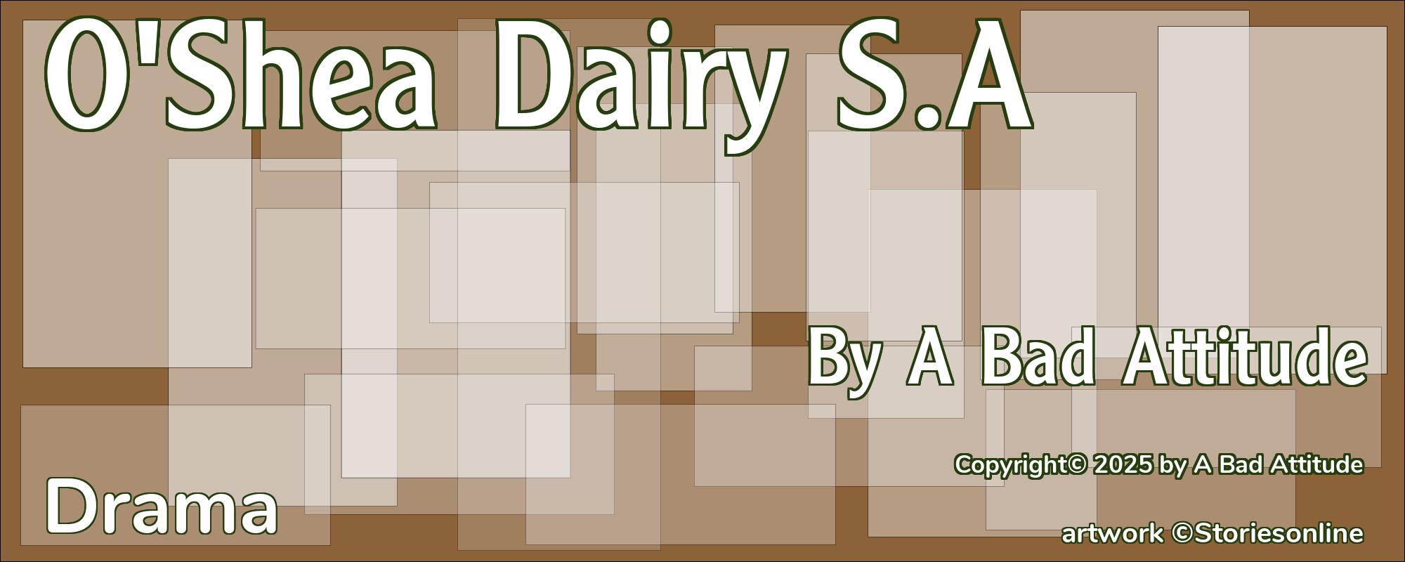 O'Shea Dairy S.A - Cover