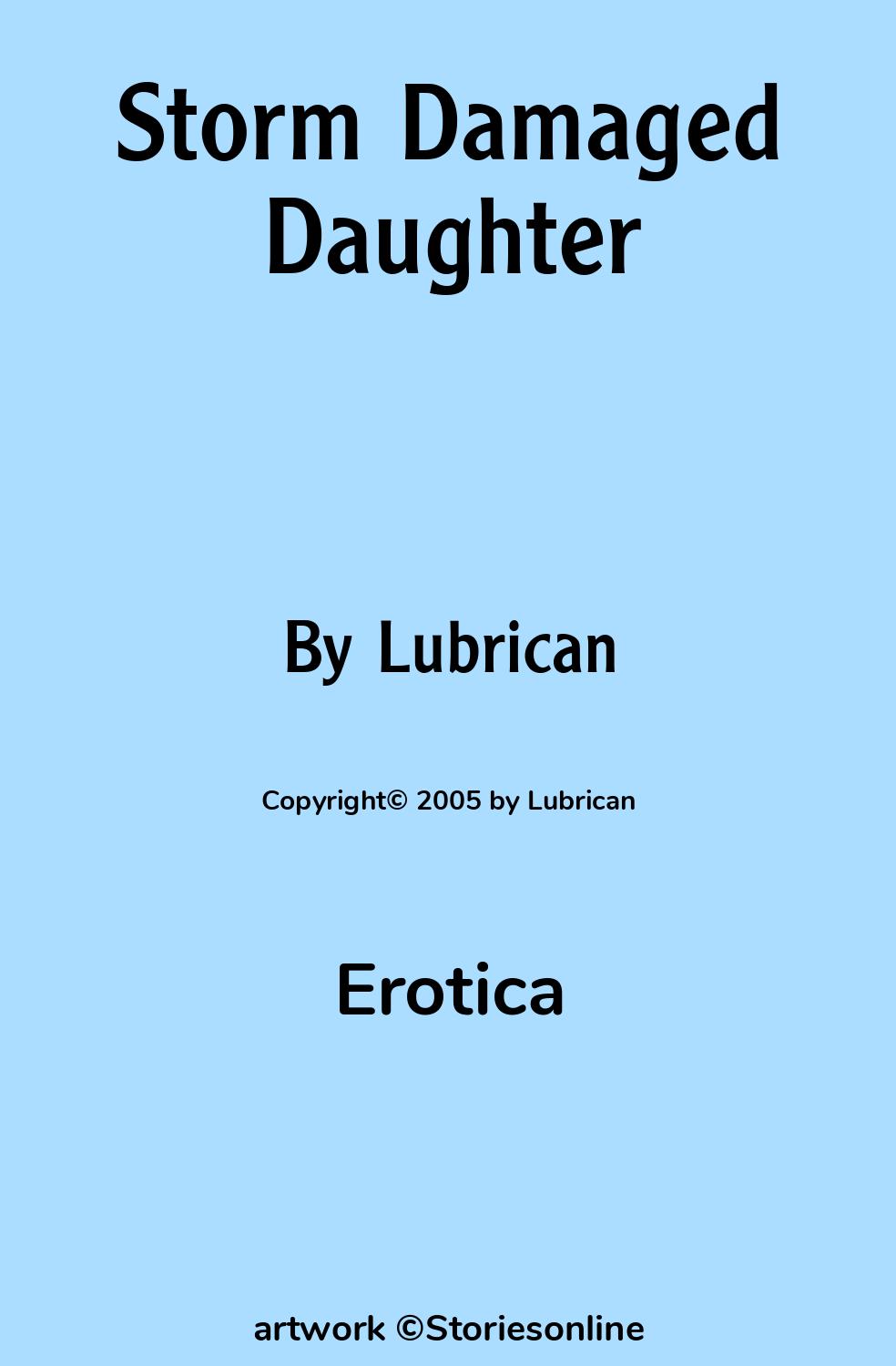 Storm Damaged Daughter - Erotica Sex Story