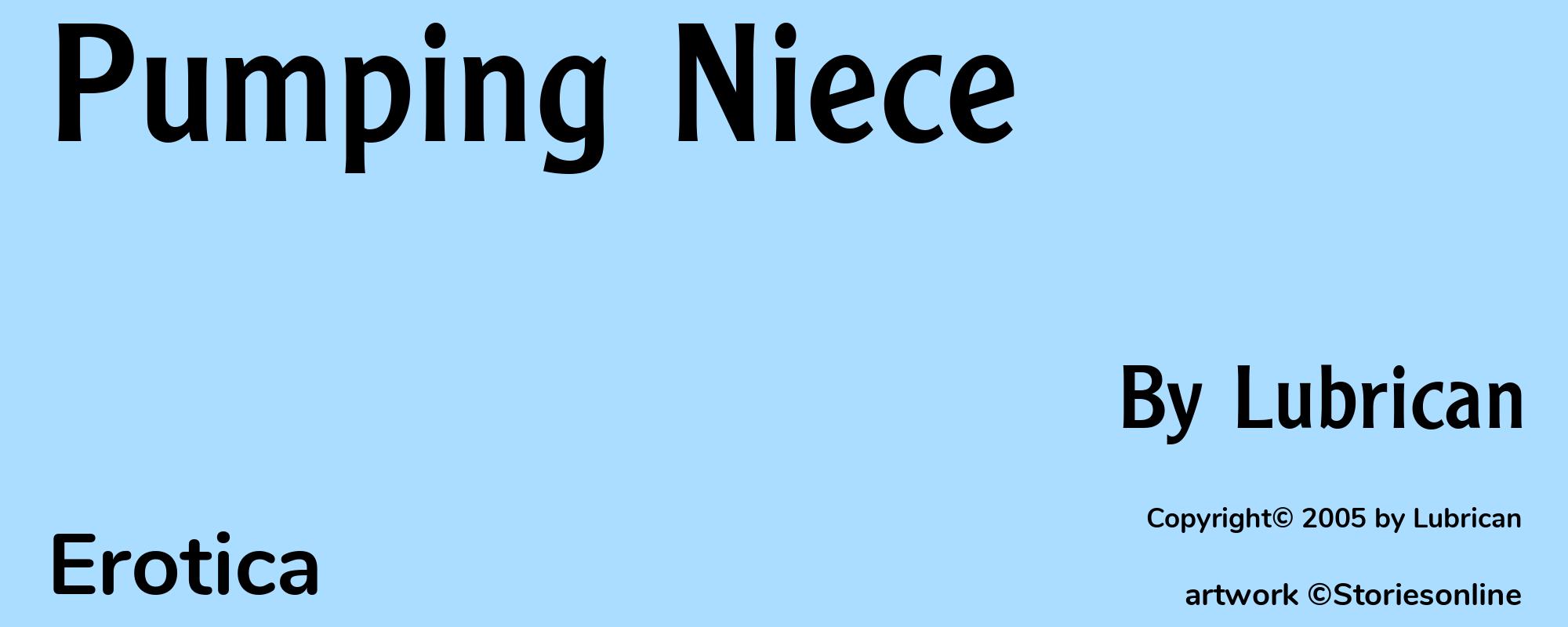 Pumping Niece - Cover